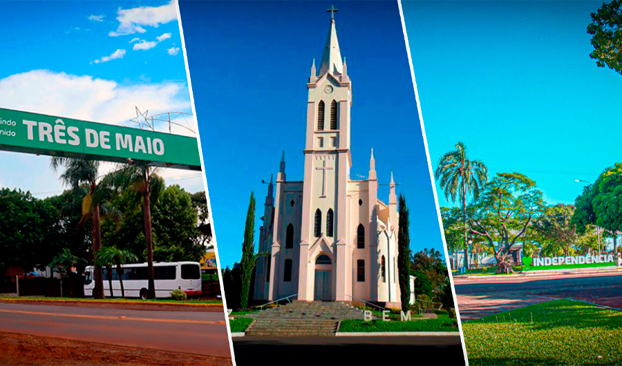 Três de Maio cidade