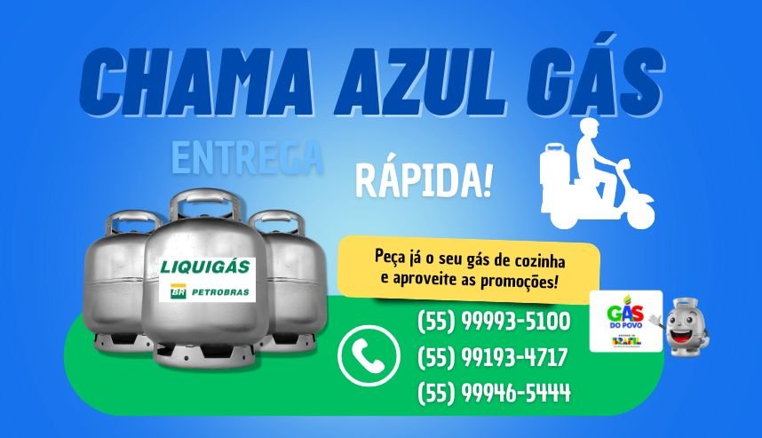 Logotipo de chama-azul-gas