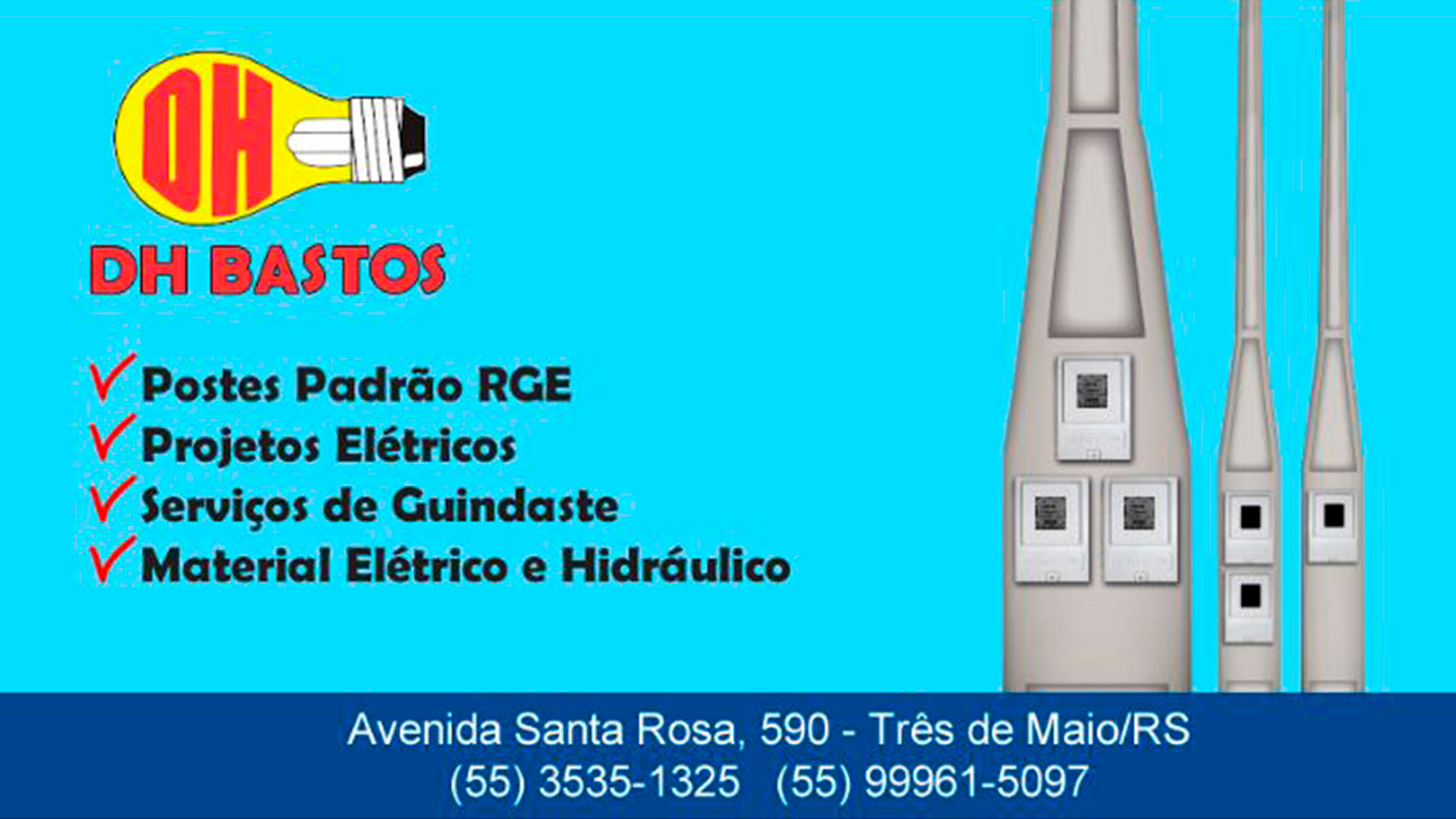 DH Bastos Central de Materiais Elétricos e Hidráulicos